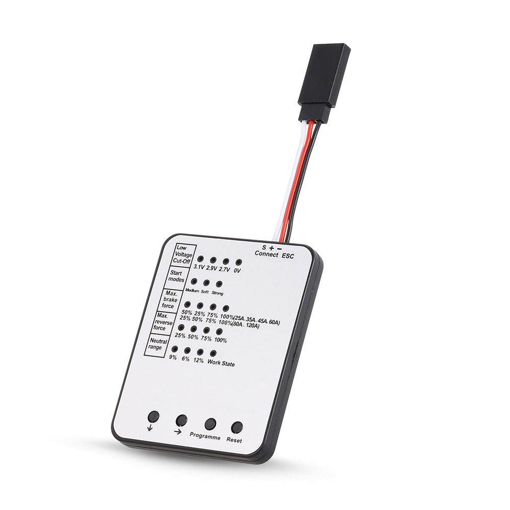 Esc Waterproof 60A - Surpass Hobby LED ESC Program Card