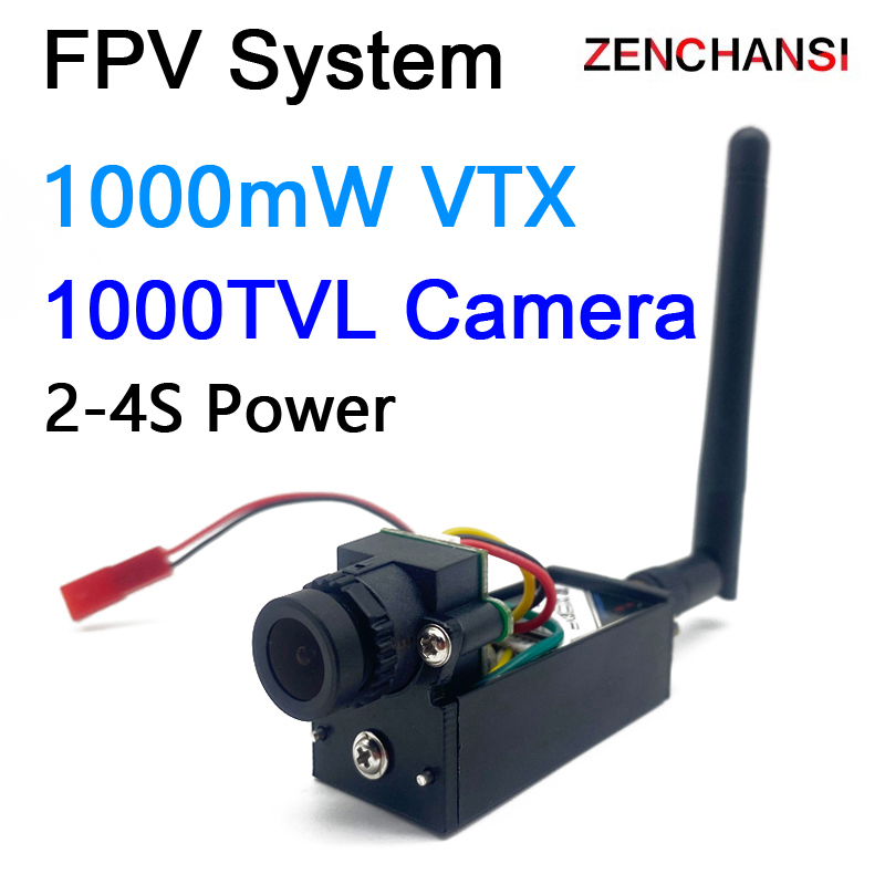 Rc Plane Hobby Zone - 5.8G 48CH 100/200/400/1000mW Adjustable VTX Transmitter