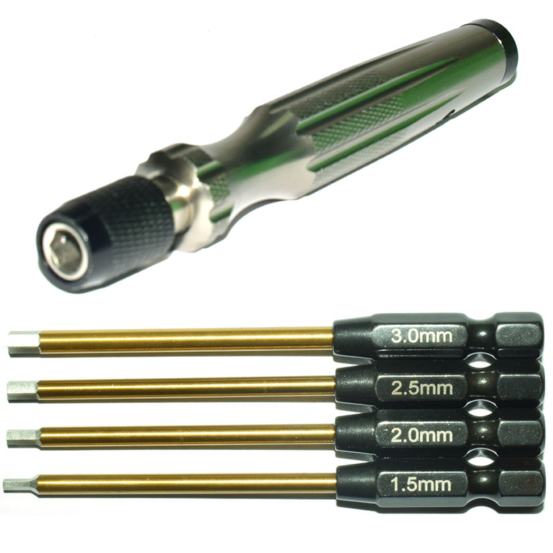 Rc Plane Hobby Zone - 1/4Hex Screwdriver Set RC Repair Tools