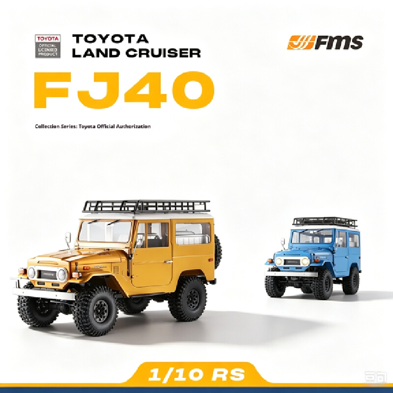 Rc Hobby Off Road - Fms 1/10 Land Cruiser Fj40 Rc