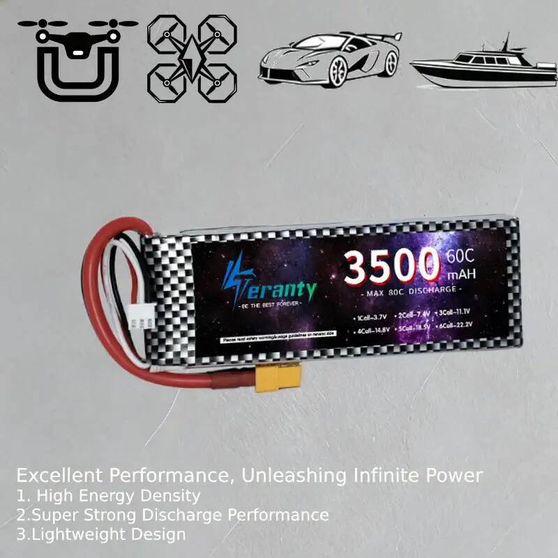 TERANTY 2S LiPo Battery 7.4V 3 - Fpv Racing Quadcopter ulasan dan harga