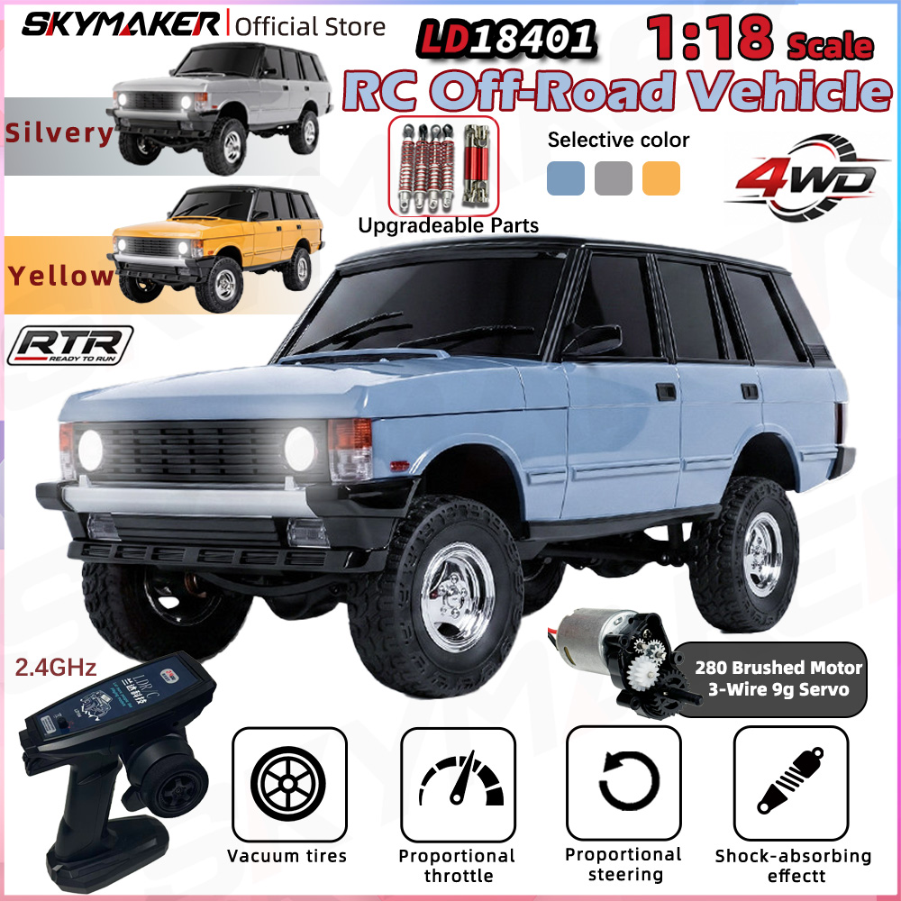 LDRC LD18401 1/18 RC Car 4WD 2 - Rc Hobby Off Road ulasan dan harga