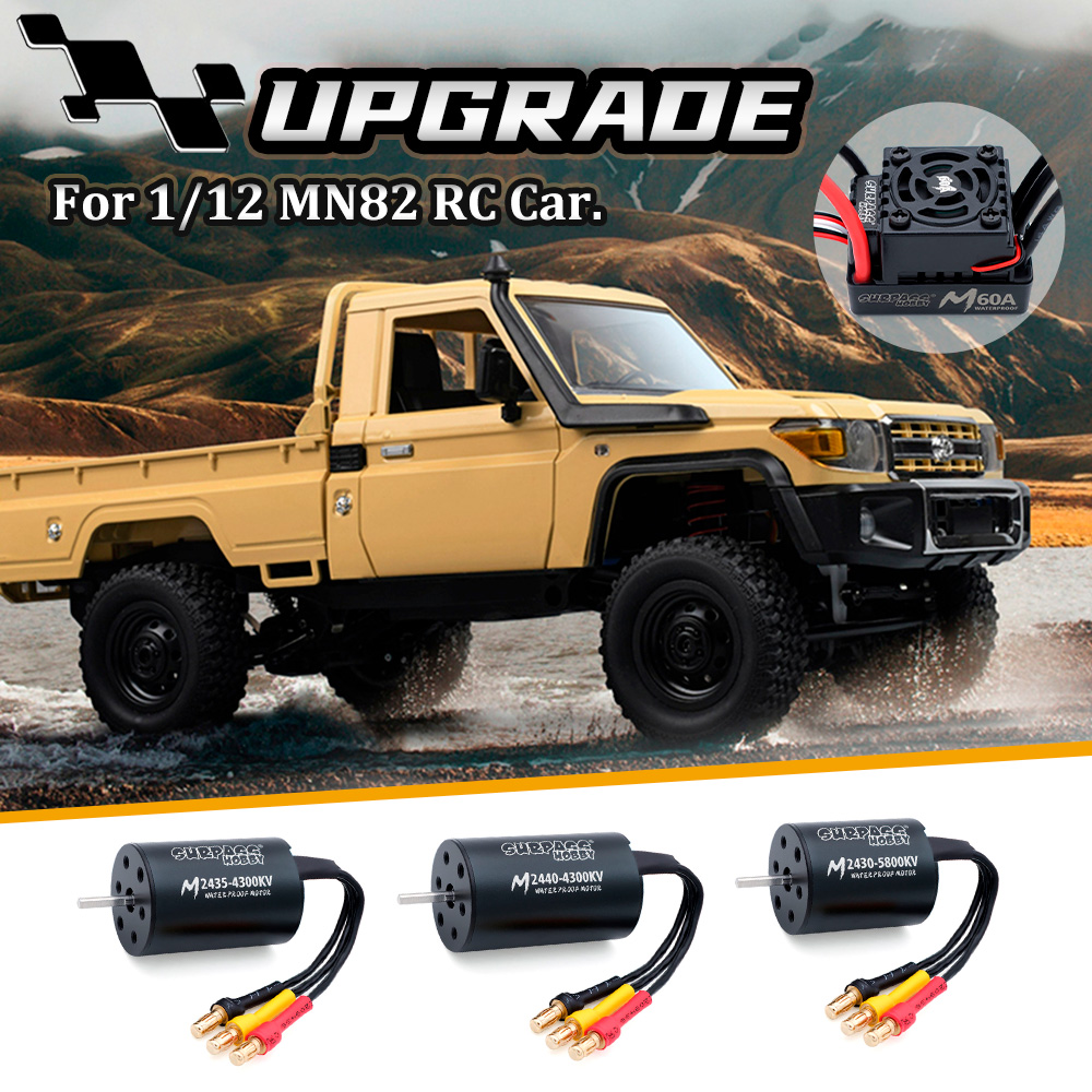 SURPASS HOBBY Brushless Motor  - Esc Waterproof 60A ulasan dan harga