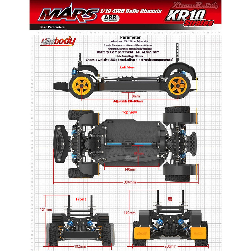 Killerbody Rc Rally Car Kr10 1 - Rc Hobby Off Road ulasan dan harga