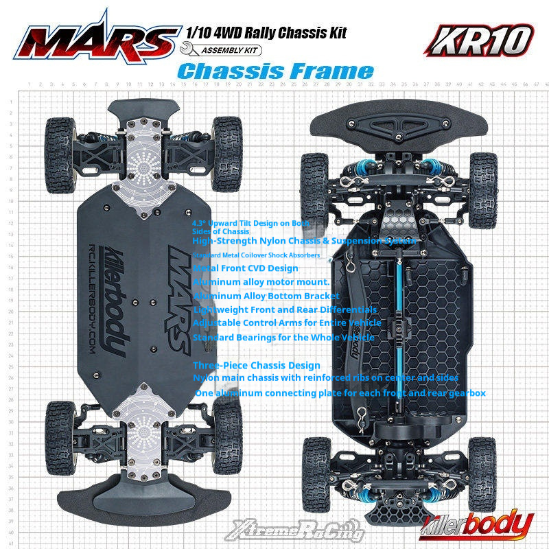 Killerbody Rc Rally Car Kr10 1 - Rc Hobby Off Road ulasan dan harga