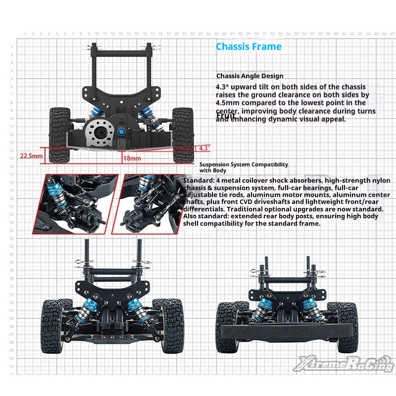 Killerbody Rc Rally Car Kr10 1 - Rc Hobby Off Road ulasan dan harga