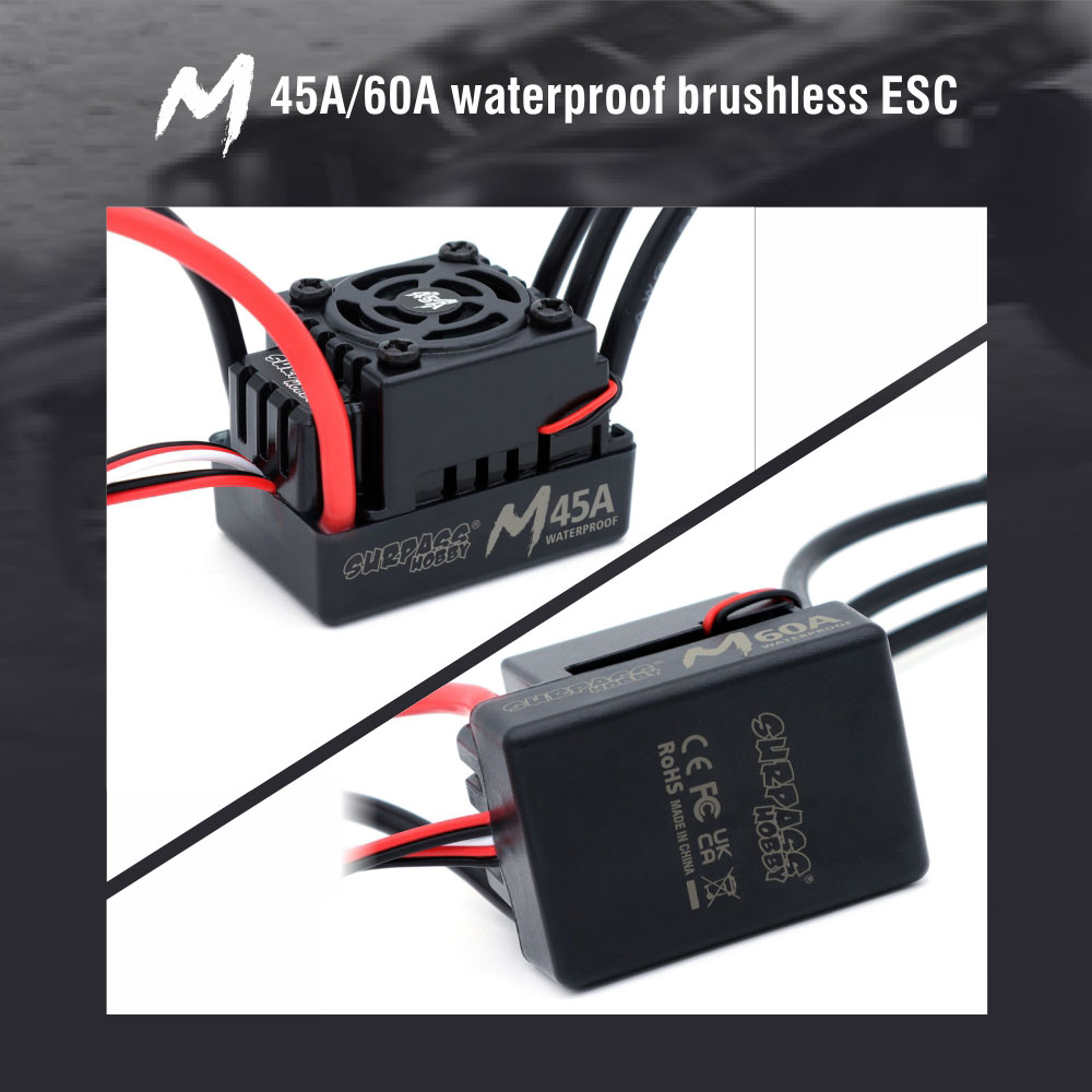SURPASS HOBBY 60A 45A 35A Wate - Esc Waterproof 60A ulasan dan harga