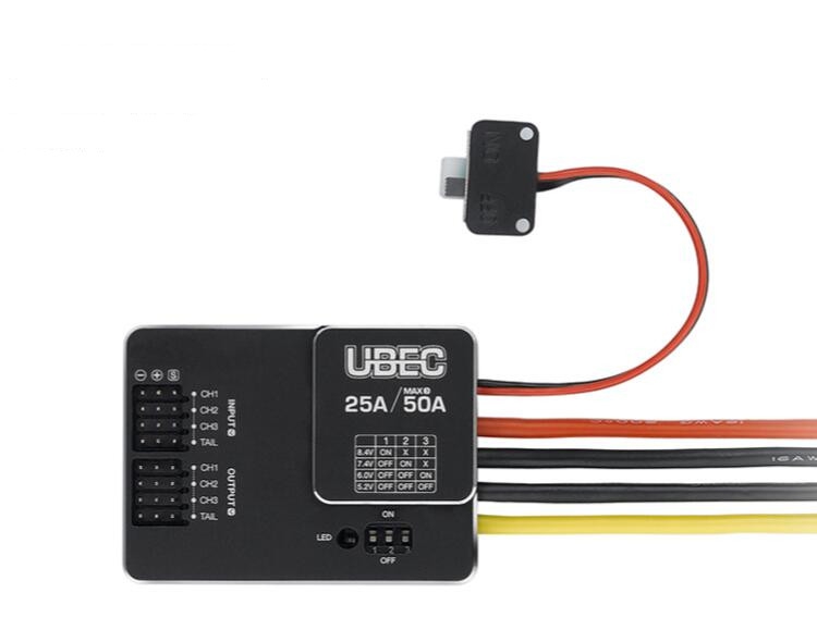 Hobbywing UBEC 25A HV 3-18S Mo - Fpv Racing Quadcopter ulasan dan harga