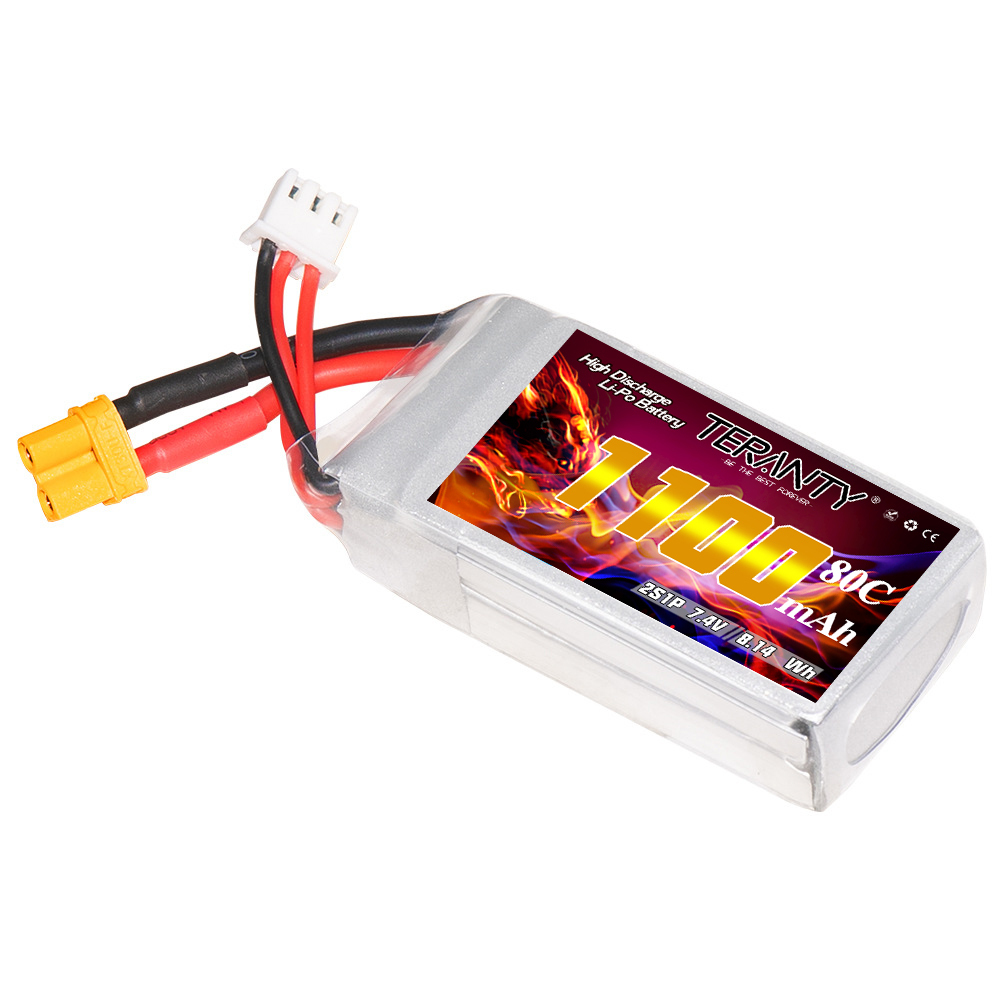 Upgraded 1100mAh TREANTY 2S 7. - Fpv Racing Quadcopter ulasan dan harga