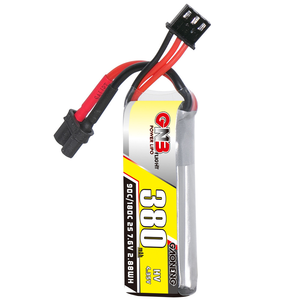 GNB 2S 7.6V 380mAh 90C/180C Li - Fpv Racing Quadcopter ulasan dan harga