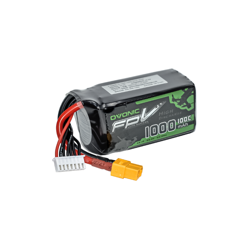 2Pcs OVONIC 1000mAh 100C 22.2V - Fpv Racing Quadcopter ulasan dan harga