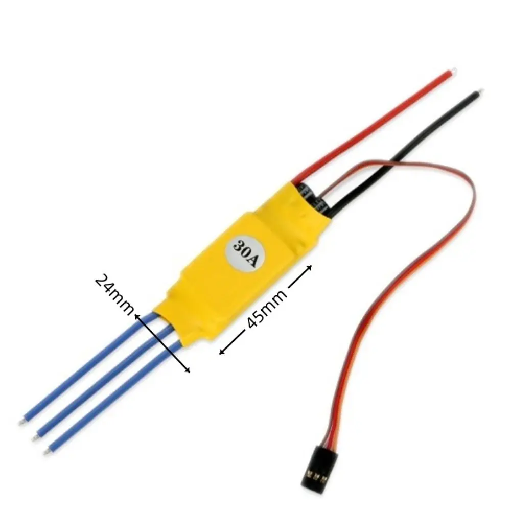 HW30A 40A Brushless ESC Banana - Rc Plane Hobby Zone ulasan dan harga