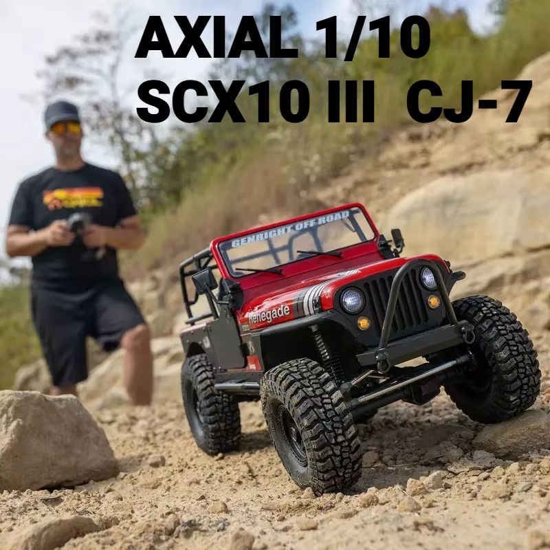Axial 1/10 Scx10 Iii  Cj-7 4wd - Rc Hobby Off Road ulasan dan harga