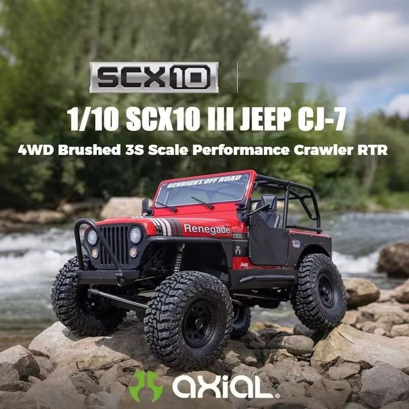Axial 1/10 Scx10 Iii  Cj-7 4wd - Rc Hobby Off Road ulasan dan harga