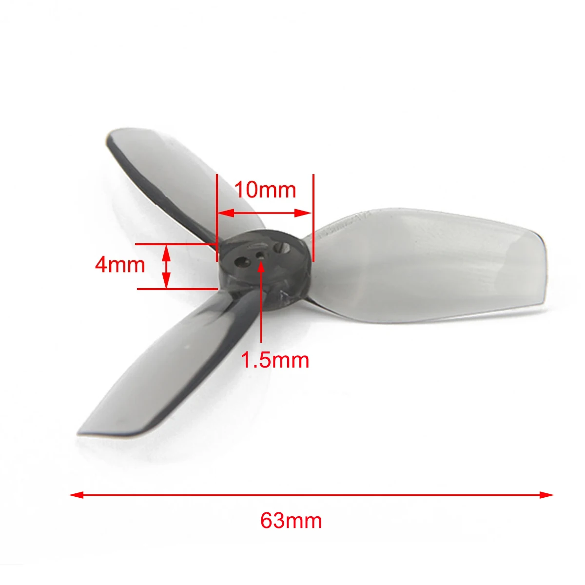 NEEBRC 2/4/8 Pairs 2.5inch 63m - Rc Plane Hobby Zone ulasan dan harga