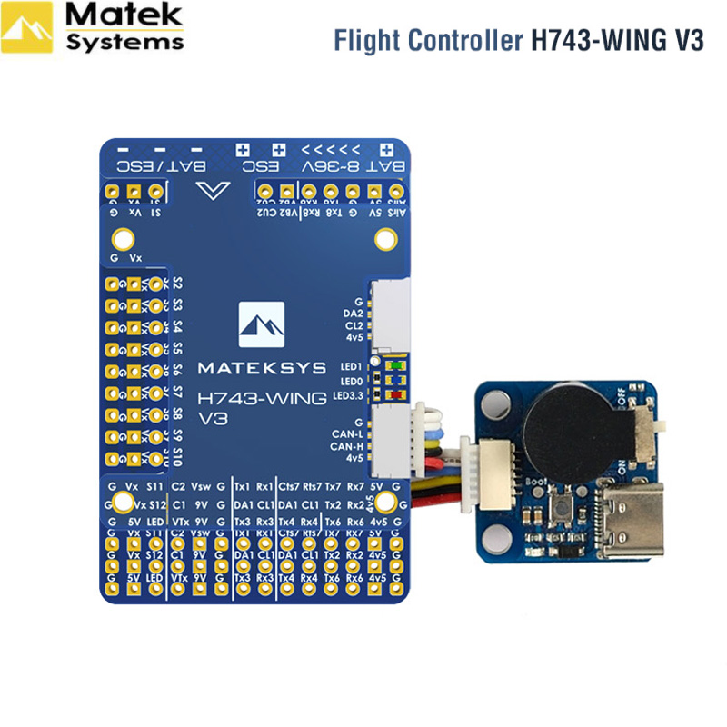 MATEK H743 WING V3 Flight Cont - Rc Plane Hobby Zone ulasan dan harga