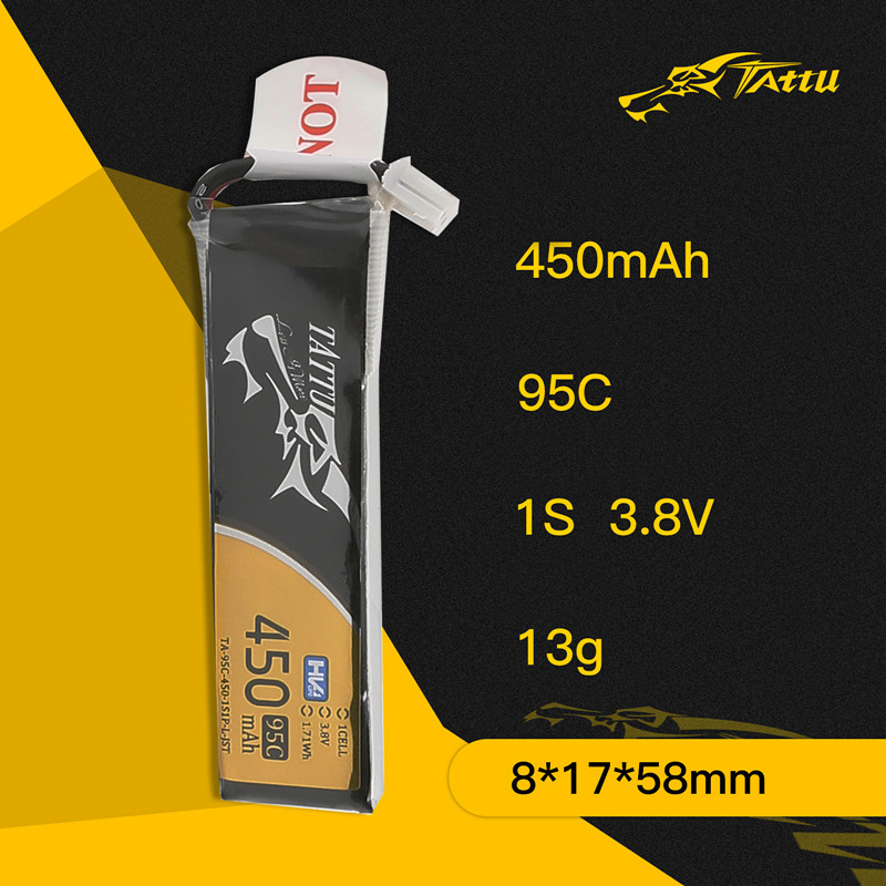 3Pcs NEW TATTU 450/500/550mAh  - Fpv Racing Quadcopter ulasan dan harga