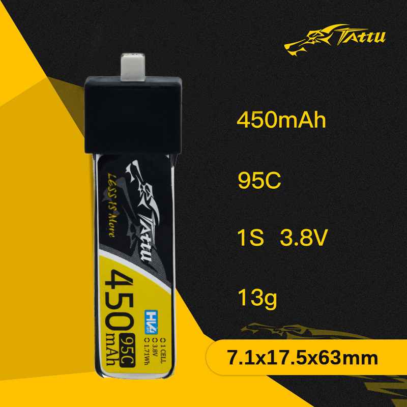 3Pcs NEW TATTU 450/500/550mAh  - Fpv Racing Quadcopter ulasan dan harga