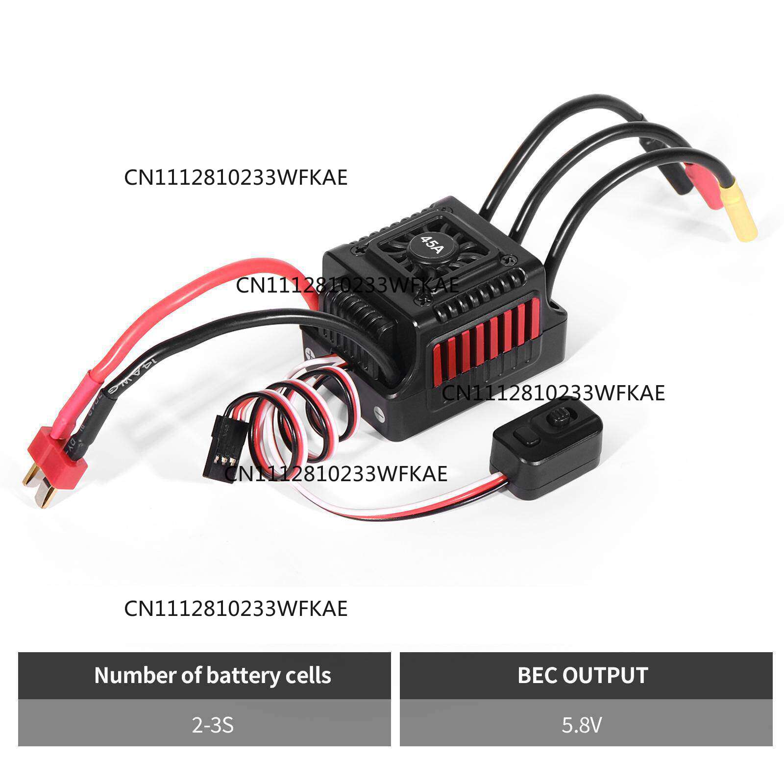 YSIDO 45A/60A waterproof and d - Esc Waterproof 60A ulasan dan harga