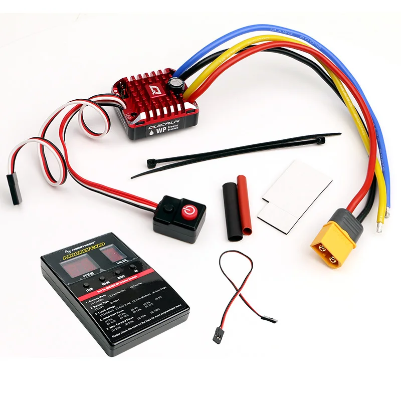 HobbyWing QuicRun 1080/1625/10 - Esc Waterproof 60A ulasan dan harga